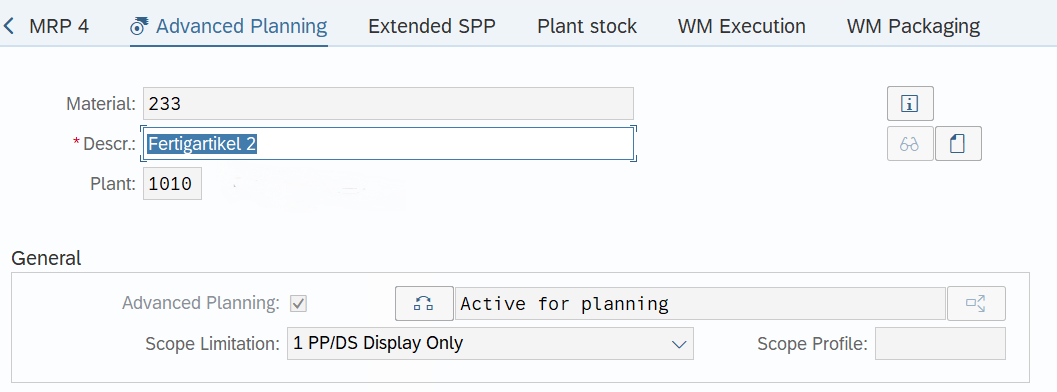 Scope Limitation: Display only
